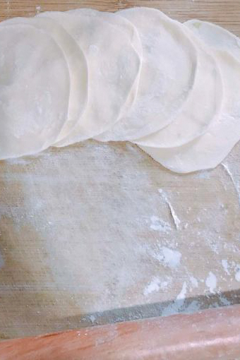 Chinese Dumpling Recipe Dough Wrappers