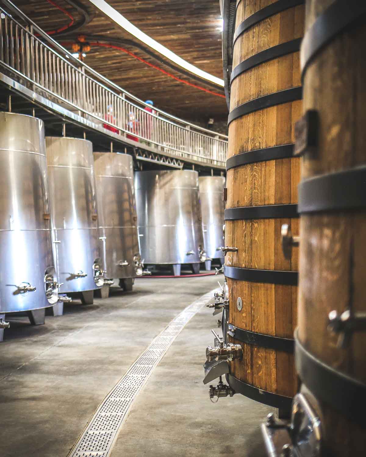 Ningxia Wineries China Wine Tasting Barrels