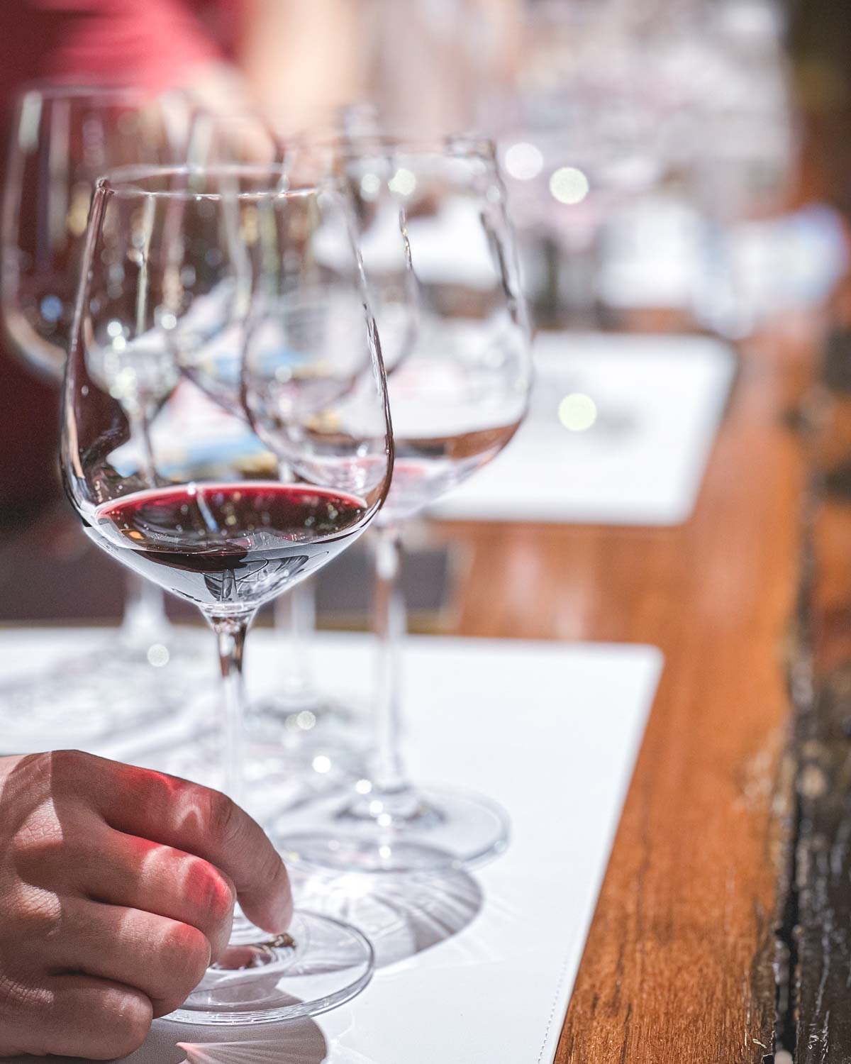 Ningxia Wineries China Wine Tasting Red Glass