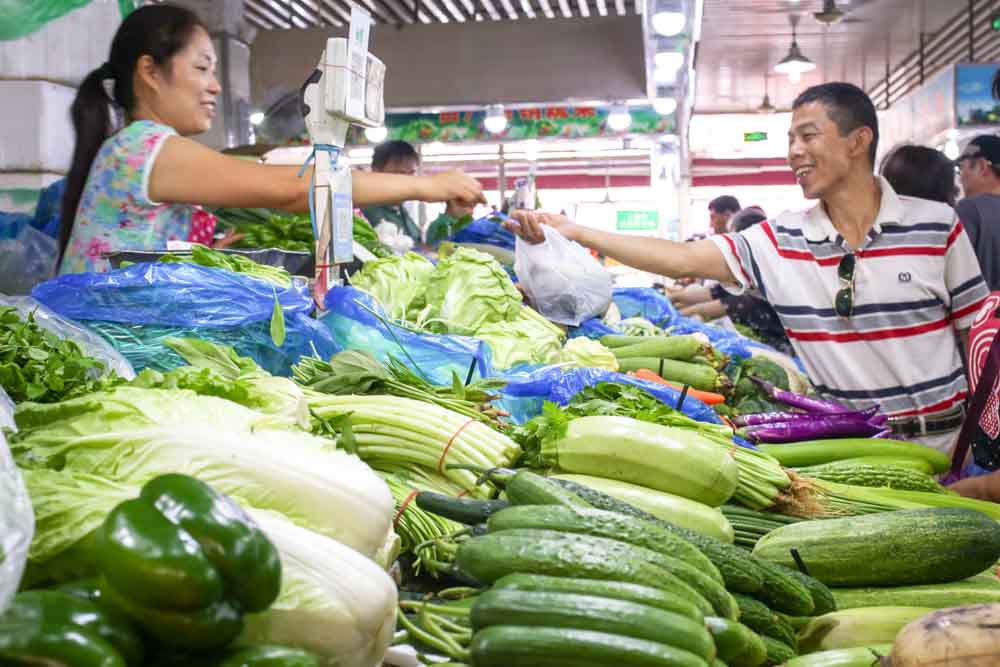 Shanghai Breakfast Food Tour Veg Market