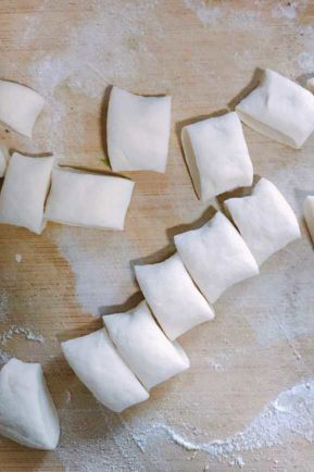 Traditional Chinese Dumpling Recipe Dough Pieces